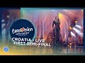 Franka - Crazy - Croatia - LIVE - First Semi-Final - Eurovision 2018