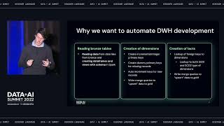 Enabling BI in a Lakehouse Environment: How Spark and Delta Can Help With Automating a DWH Develop