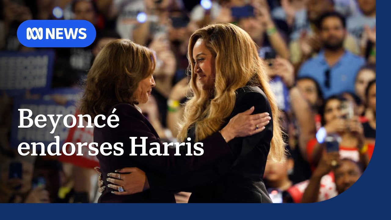 Beyoncé endorses Kamala Harris as candidates descend on Texas | ABC NEWS