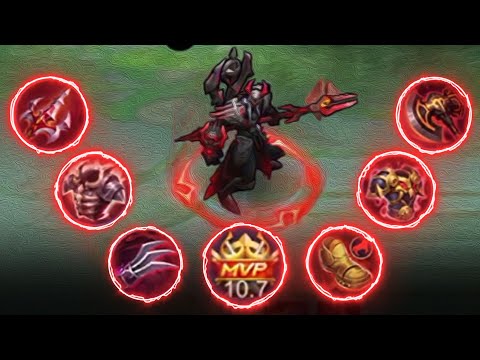 MOSKOV RED BUILD IN SOLO RANKED GAME! NEW KING OF LIFESTEAL?! - MLBB