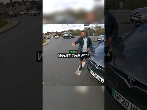 Biker gets rear-ended then CRASHES OUT😳…