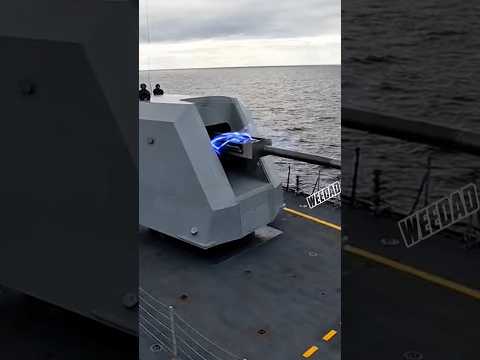 Future Naval Railgun Test - Mach 7 Projectile #ai