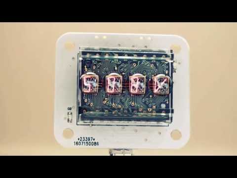 DL2416 LED bubble display clock and USB bus voltage meter