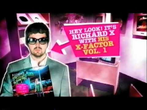 Richard X presents his X factor TV Ad