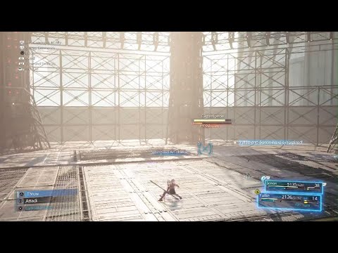 FF7RI Intermission - VS Gigantipede (Hard Mode)