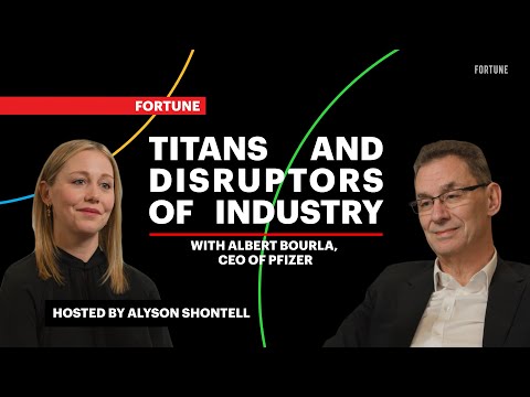Pfizer CEO: we are much less prepared for the next pandemic | Titans and Disruptors