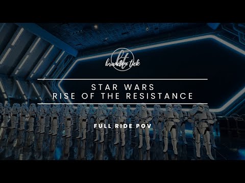 Star Wars - Rise of the Resistance - Full Ride POV