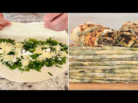 Turkish Bread / Turkish Yufka Bread / Turkish Flatbread Recipe