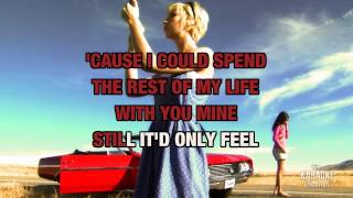 I Could Never Love You Enough (Radio Version) in the style of Brian McComas | Karaoke with Lyrics