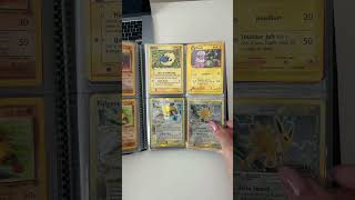 found my childhood pokemon binder!