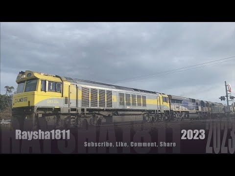 3MS7 - QBX004-CM3301-8037 (Qube) Wangaratta Vic - Australian Trains by Raysha1811