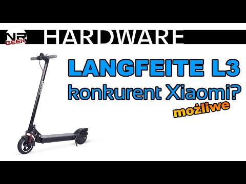 Langfeite L3 Hulajnoga elektryczna - Hardware (Recenzja, Test)