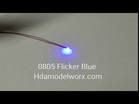 0805 flicker blue