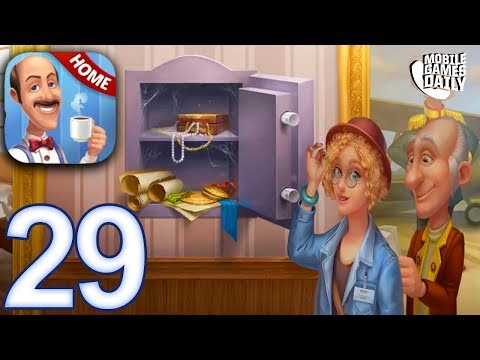 HOMESCAPES Story Walkthrough Gameplay Part 29 - Day 21 Living Room (iPhone X)