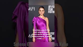 Selena Gomez is now the most followed woman on instagram again. 👑❤️