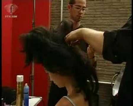 lorenzo riva hair & makeup backstage alta modaroma f/w 06/07