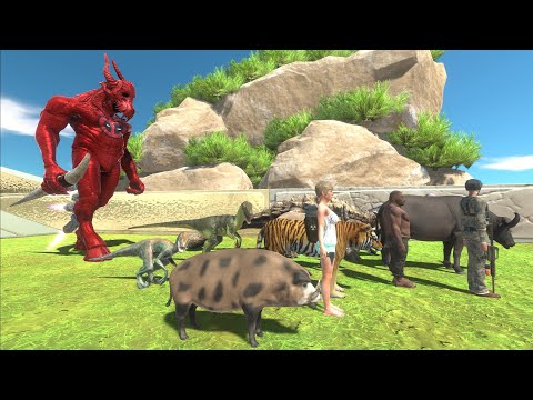 Escape from DEADPOOL KOZAROG - Animal Revolt Battle Simulator