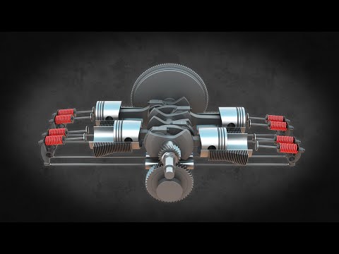 Volkswagen Beetle Engine 3D Animation: Unveiling the Mechanical Symphony Under the Hood!