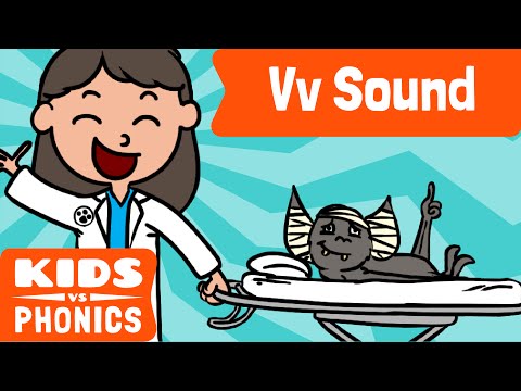 Vv | Fun Phonics | How to Read | Made by Kids vs Phonics