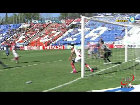 GOL DE CASTRO - GODOY CRUZ 2 UNION 1 - FECHA 1 (16 02 2013)