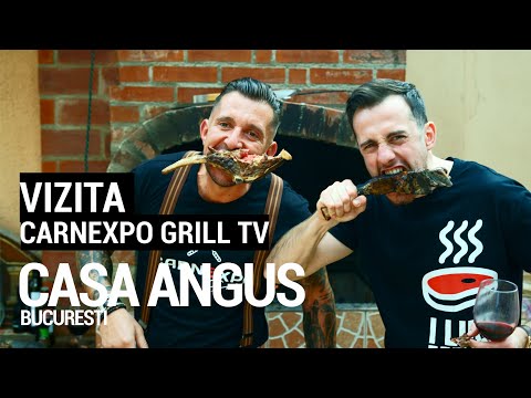 VIZITA CARNEXPO Grill TV - Casa Angus // Bucuresti