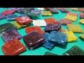 How to make colors mosaic out of cds 