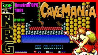 NRG: 5-10 Minutes of Gameplay - Cavemania [Amstrad CPC]