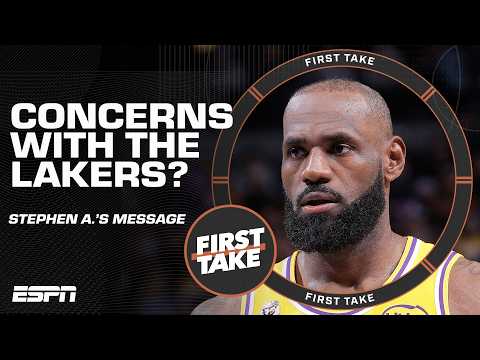 Stephen A.'s MESSAGE to the Lakers after losing 3-straight 🗣️ 'FIND SOMEBODY!' | First Take