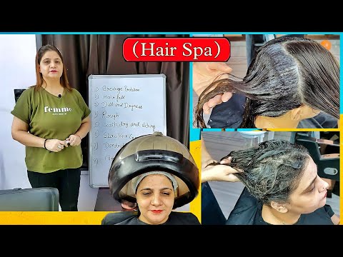 Hair Spa | how to do hair spa step by step in hindi / Hair care /  keratin hair spa / Hair treatment