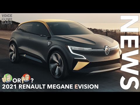 2021 Renault Megane eVISION! Der geilste Renault Megané aller Zeiten? |  Voice over Cars News