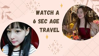 Li Xiaoye  A 6 sec age travel 😂😂