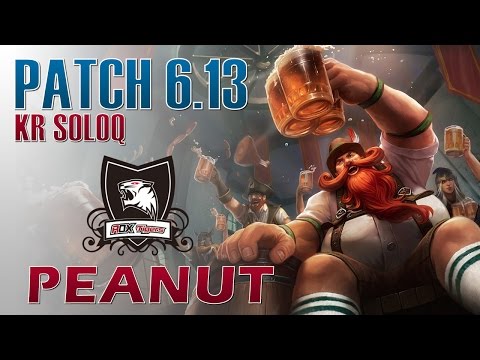 ROX Peanut - Gragas Jungle - KR LOL Challenger 940LP
