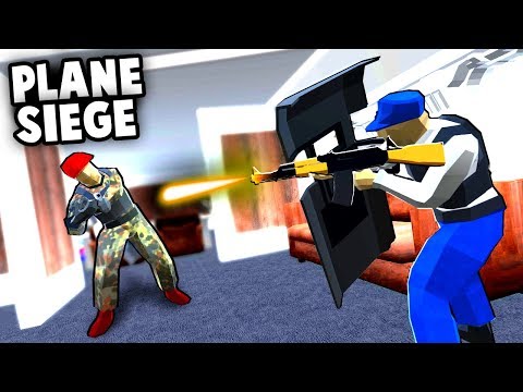 Crazy PLANE SIEGE!  Air Force One is Under ATTACK! (Ravenfield Best User Made Levels & Mods)