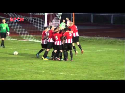 AFC Hornchurch 2 Harrow Borough 0 - FA Trophy (01 Nov 14) - Coyne goal