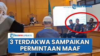 Momen 3 Terdakwa Anggota TNI Sampaikan Permintaan Maaf ke Istri Kacab Bank BUMN Ilham Pradipta