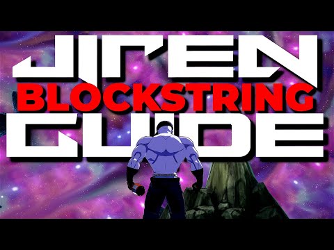 DBFZ Jiren Blockstring and Mixup guide | Patch 1.32
