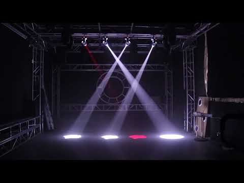 U`King 60W Moving Head Light RGBW Patterns