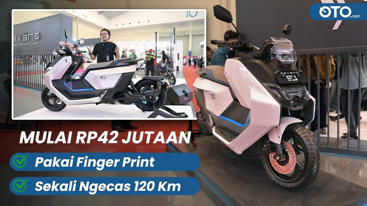 Motor Listrik Savart S-1, Buatan Lokal Mirip BMW CE 04