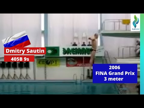 2006 Dmitri Sautin - Team Russia - 405B - 3 meter springboard diving - FINA Grand Prix Russia