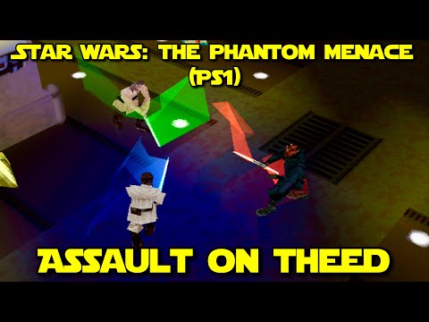 [PS1] Star Wars: The Phantom Menace - Assault on Theed (Level 10)
