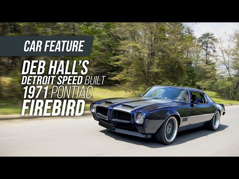 550hp LS7-Powered 1971 Pontiac Firebird by Detroit Speed