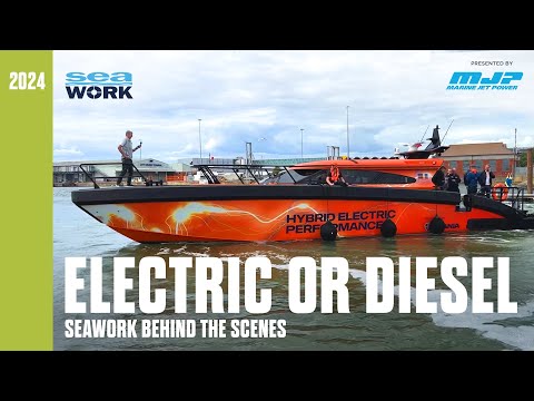 Seawork 2024 Was Electrifying - Marell M17 Hybrid Tour