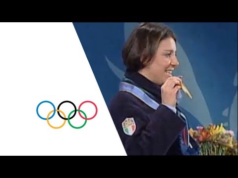Deborah Compagnoni Wins Giant Slalom Gold - Nagano 1998 Winter Olympics