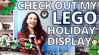 YouTube thumbnail: Tis the Season to Build a LEGO Winter Village