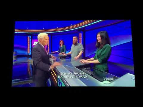 Jeopardy, (short) end-credits - Michelle Paul Day 2 (1/31/20)
