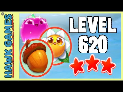 Farm Heroes Super Saga Level 620 Hard - 3 Stars Walkthrough, No Boosters