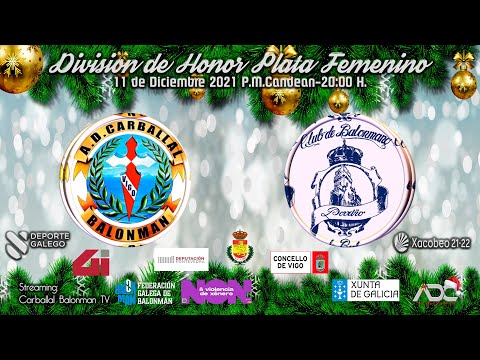 A.D. CARBALLAL - RUBENSA BM PORRIÑO-DHPF- PRIMERA FASE - GRUPO AJORNADA 13
