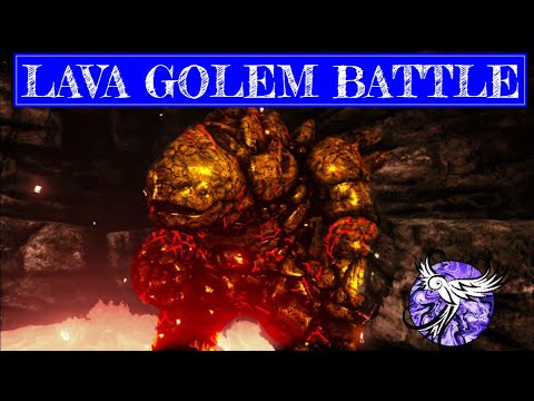 TAKING DOWN THE LAVA GOLEM | Ragnarok [S2E44] | ARK Survival Evolved