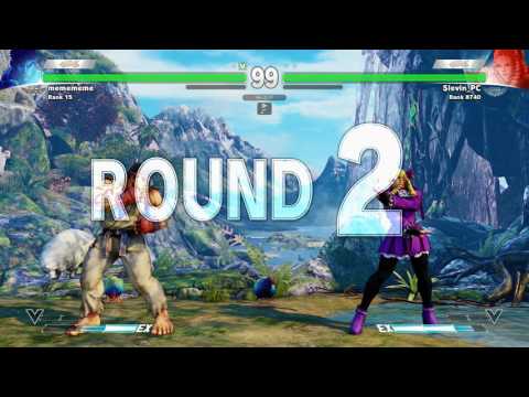 SFV~ Ryu (MCZ Diago Umehara) vs. Karin (Slevin_PC)) HD