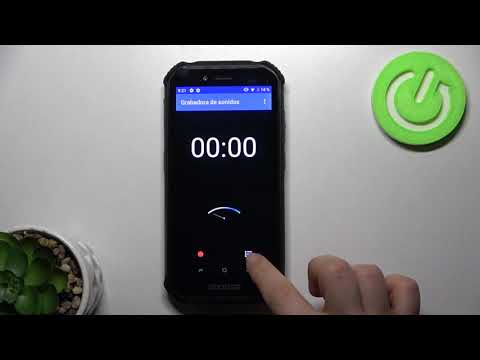 Cómo grabar audio en DOOGEE S40 - grabar sonidos o notas de voz